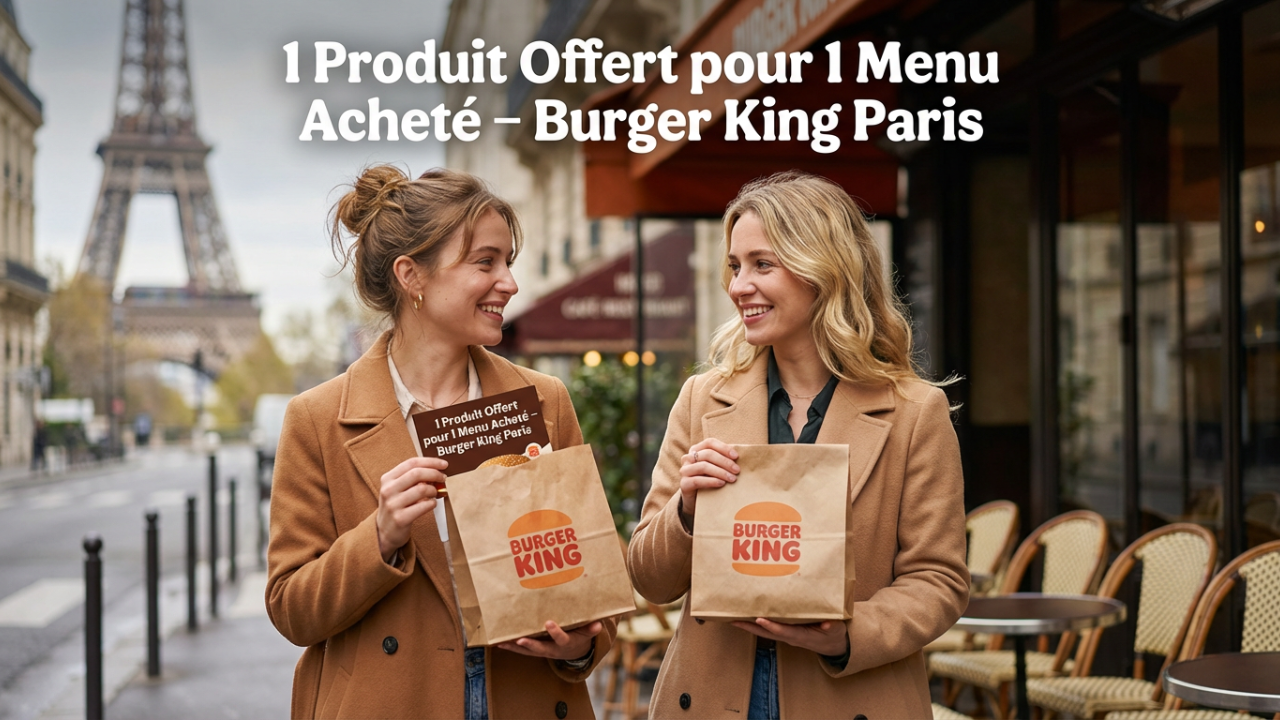 Réductions Burger King Paris