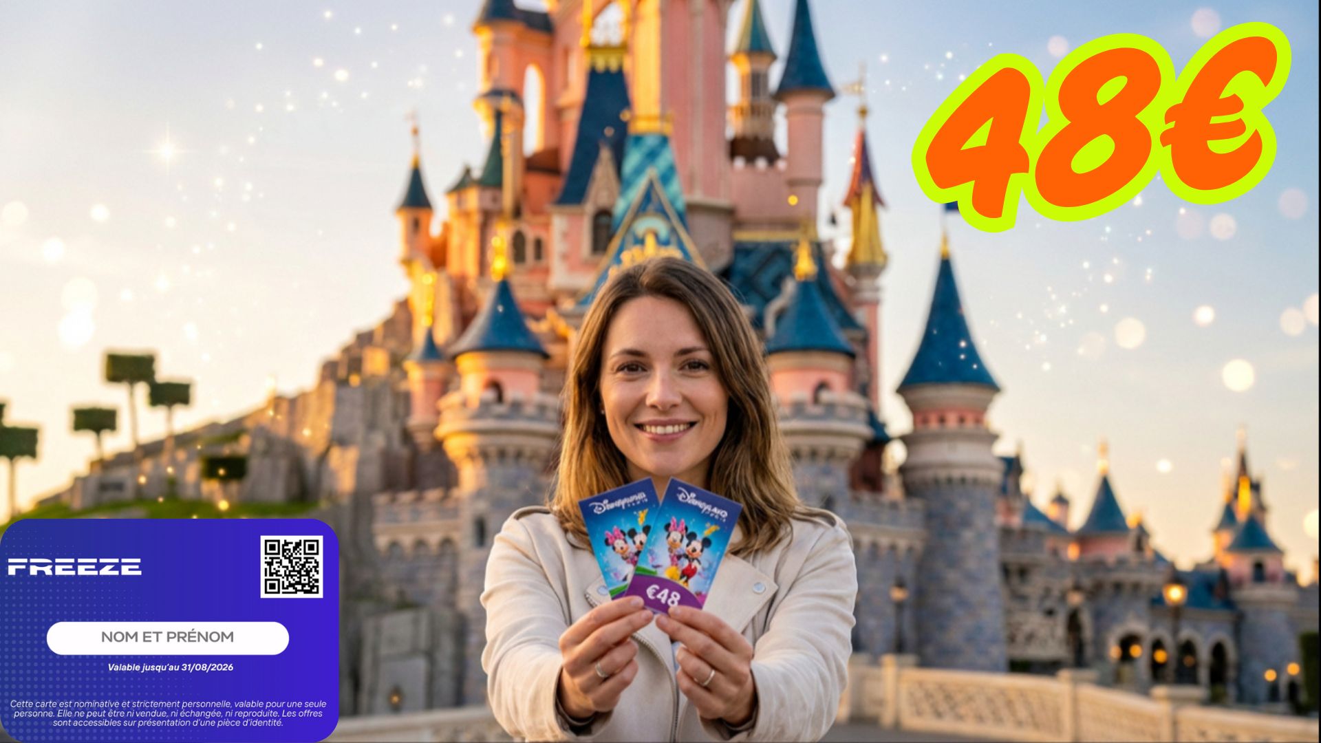 Billets Disneyland Paris à partir de 48€ | FREEZE