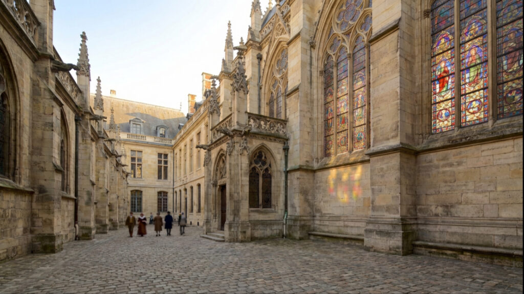 La Sainte-Chapelle – Admirer les vitraux (vue extérieure gratuite)