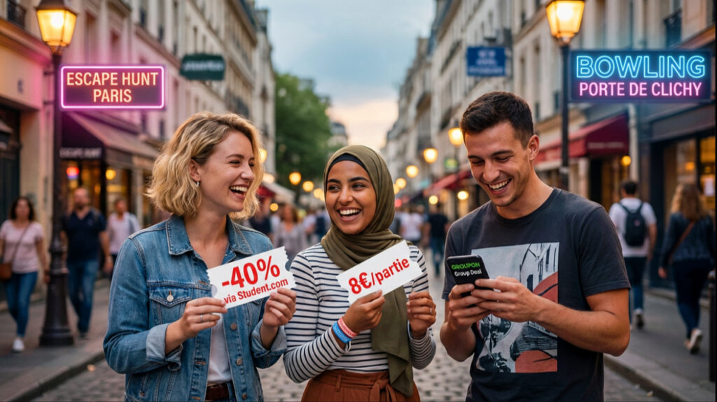 Loisirs divers : Escape games, bowling, activités