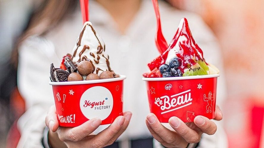 Yogurt Factory Paris, glace au yaourt self-service, offre FREEZE